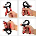FORTALECEDOR DE AGARRE AJUSTABLE | 5–60 KG;